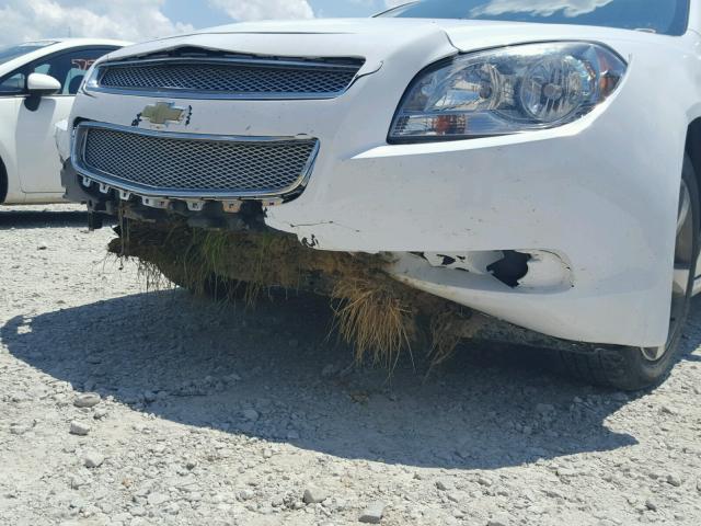 1G1ZC5EU9CF352401 - 2012 CHEVROLET MALIBU 1LT თეთრი ფოტო 9