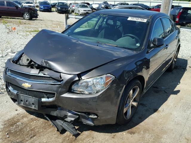 1G1ZC5E06CF252821 - 2012 CHEVROLET MALIBU 1LT 棕色 照片 2