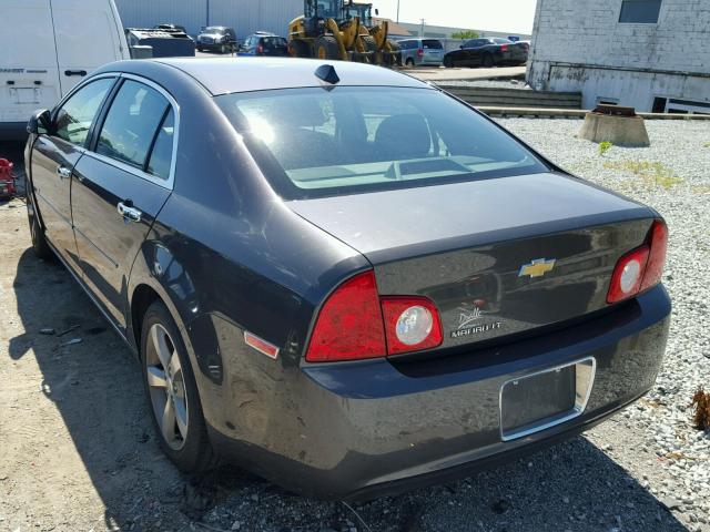 1G1ZC5E06CF252821 - 2012 CHEVROLET MALIBU 1LT 棕色 照片 3