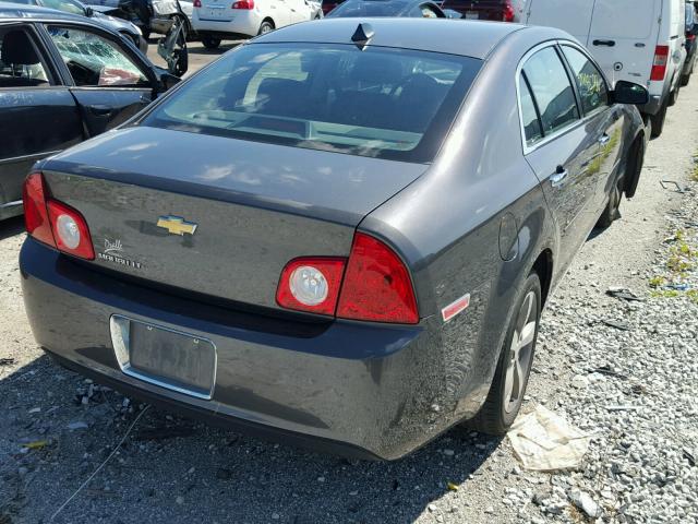 1G1ZC5E06CF252821 - 2012 CHEVROLET MALIBU 1LT 棕色 照片 4