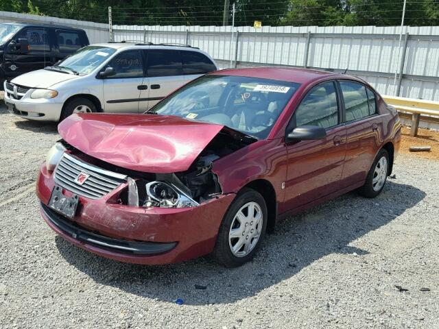 1G8AJ55F86Z154790 - 2006 SATURN ION LEVEL BURGUNDY photo 2