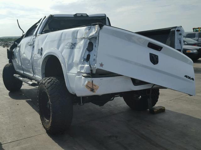 3C6UR5FL0JG257718 - 2018 RAM 2500 LARAM WHITE photo 3