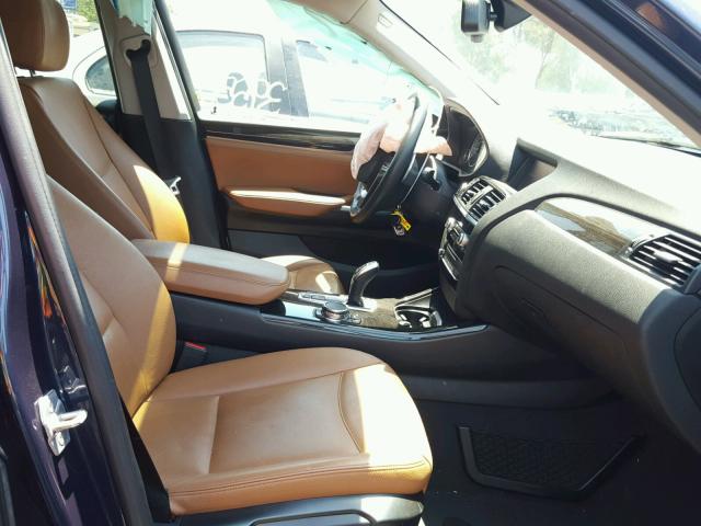 5UXXW3C50G0R21522 - 2016 BMW X4 XDRIVE2 蓝色 照片 5