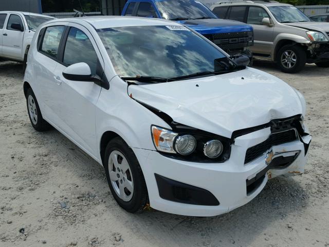 1G1JA6SH7E4210644 - 2014 CHEVROLET SONIC LS WHITE photo 1