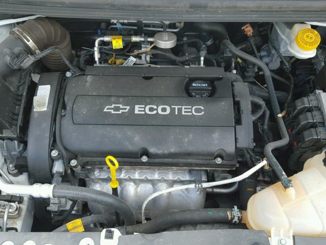 1G1JA6SH7E4210644 - 2014 CHEVROLET SONIC LS WHITE photo 7