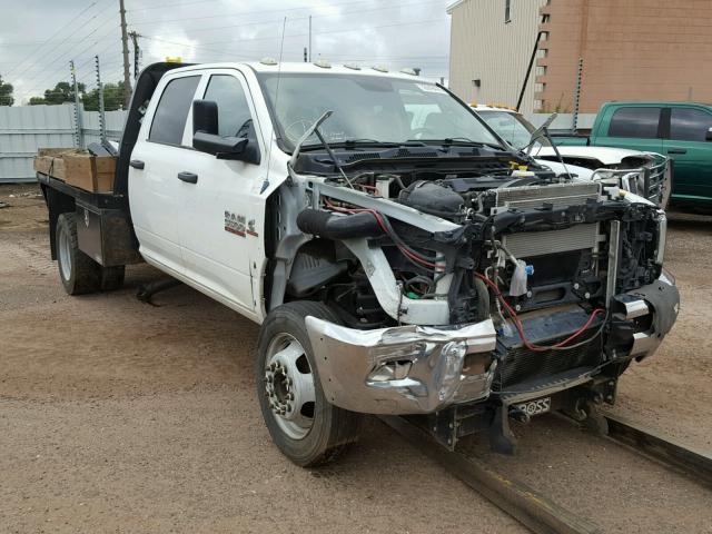 3C7WRNEL4DG531495 - 2013 RAM 5500 WHITE photo 1