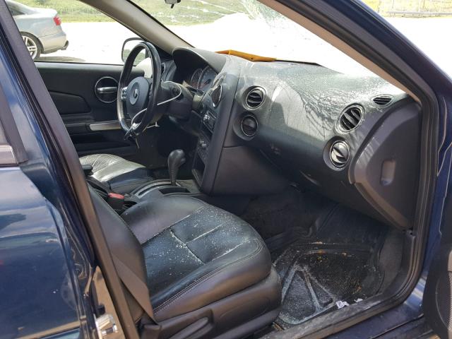 2G2WR554161298925 - 2006 PONTIAC GRAND PRIX TURQUOISE photo 5