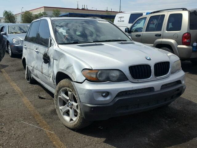 5UXFA13556LY42519 - 2006 BMW X5 3.0I SILVER photo 1