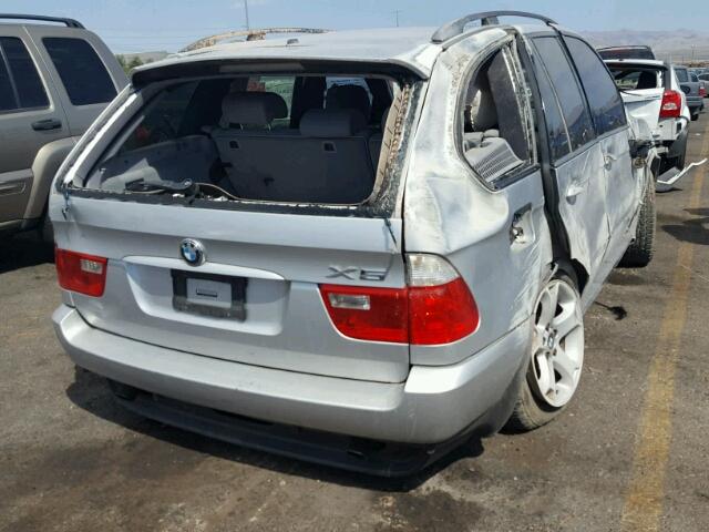 5UXFA13556LY42519 - 2006 BMW X5 3.0I SILVER photo 4