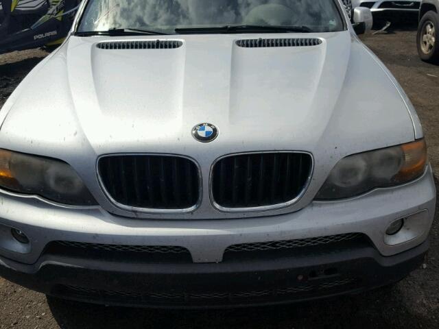 5UXFA13556LY42519 - 2006 BMW X5 3.0I SILVER photo 7