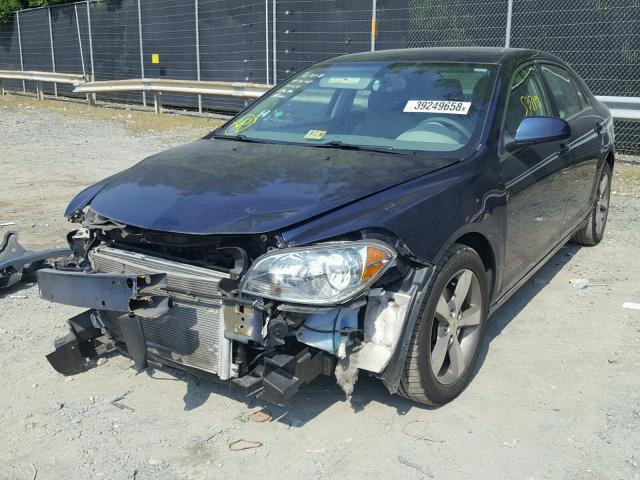 1G1ZC5E12BF127239 - 2011 CHEVROLET MALIBU 1LT BLUE photo 2