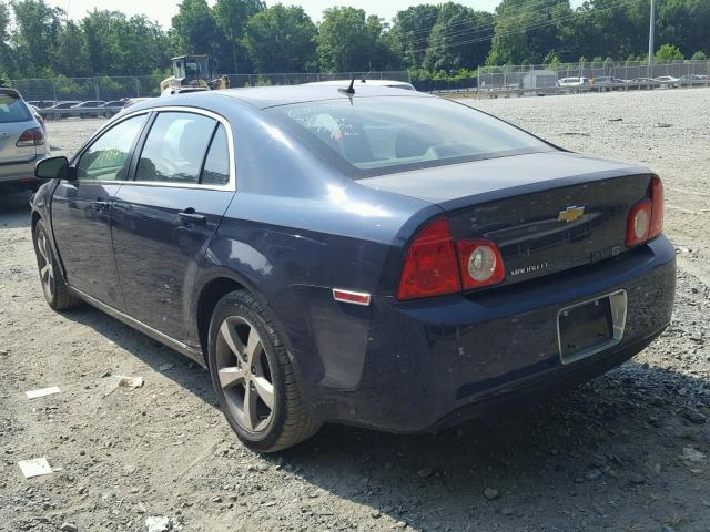 1G1ZC5E12BF127239 - 2011 CHEVROLET MALIBU 1LT BLUE photo 3