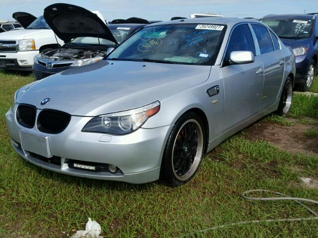 WBANA73584B060554 - 2004 BMW 530 SILVER photo 2