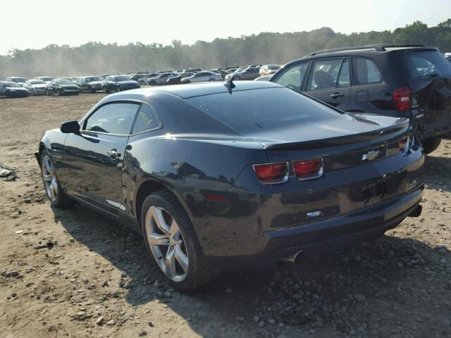 2G1FC1E32C9174200 - 2012 CHEVROLET CAMARO LT GRAY photo 3