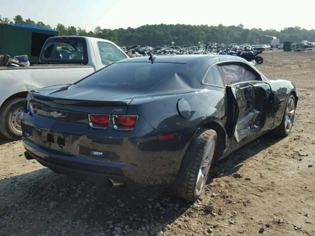 2G1FC1E32C9174200 - 2012 CHEVROLET CAMARO LT GRAY photo 4