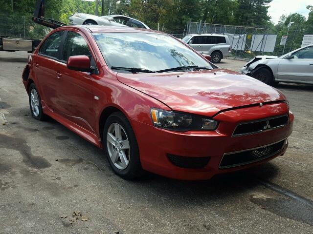 JA32V2FW0EU002914 - 2014 MITSUBISHI LANCER SE RED photo 1