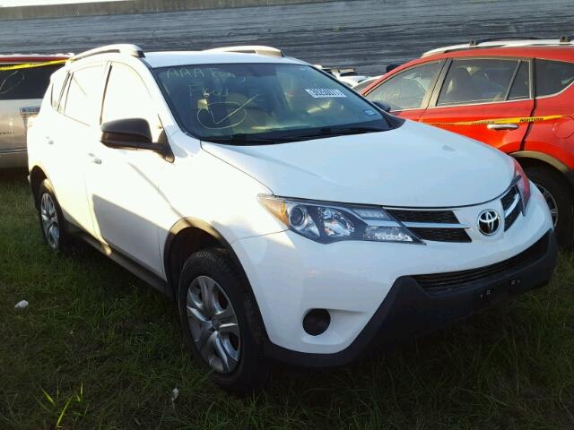 JTMZFREV0EJ022337 - 2014 TOYOTA RAV4 WHITE photo 1