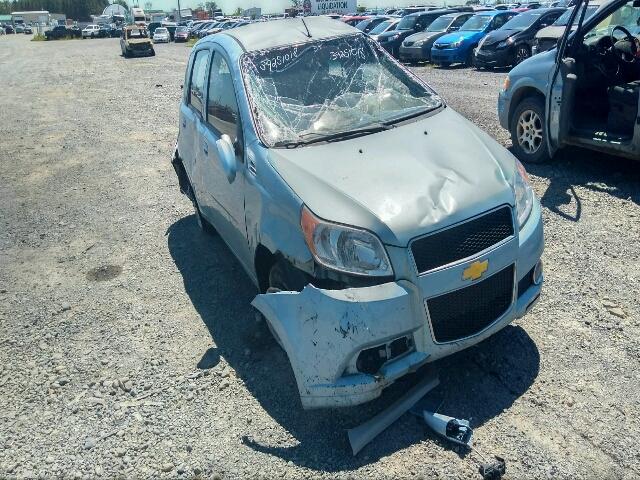 3G1TB6DG6BL143941 - 2011 CHEVROLET AVEO LS BLUE photo 1