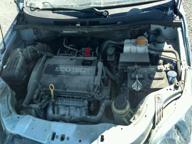 3G1TB6DG6BL143941 - 2011 CHEVROLET AVEO LS BLUE photo 7