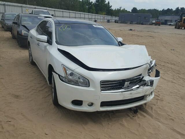 1N4AA5AP9BC842160 - 2011 NISSAN MAXIMA WHITE photo 1