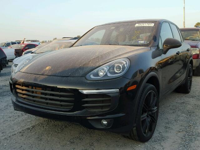 WP1AA2A25GKA37779 - 2016 PORSCHE CAYENNE BLACK photo 2