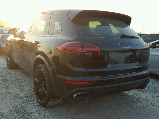 WP1AA2A25GKA37779 - 2016 PORSCHE CAYENNE BLACK photo 3