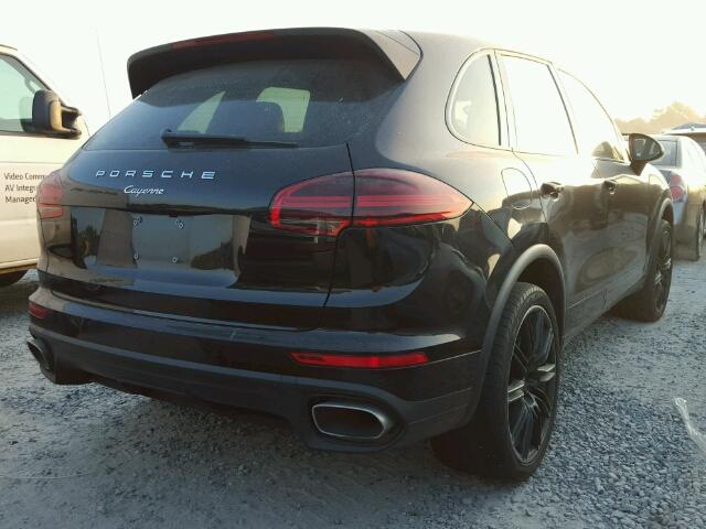 WP1AA2A25GKA37779 - 2016 PORSCHE CAYENNE BLACK photo 4