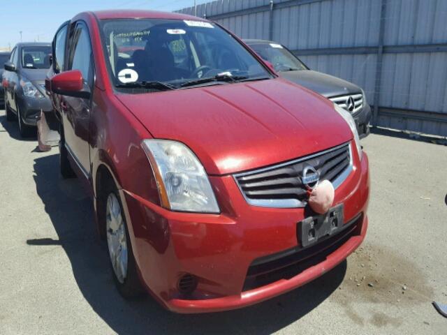 3N1AB6AP9CL710098 - 2012 NISSAN SENTRA 2.0 RED photo 1