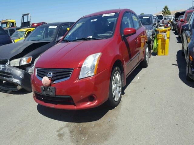 3N1AB6AP9CL710098 - 2012 NISSAN SENTRA 2.0 RED photo 2