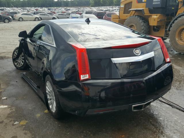 1G6DC1ED0B0156782 - 2011 CADILLAC CTS BLACK photo 3