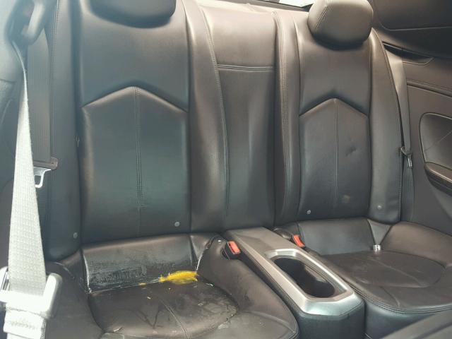 1G6DC1ED0B0156782 - 2011 CADILLAC CTS BLACK photo 6