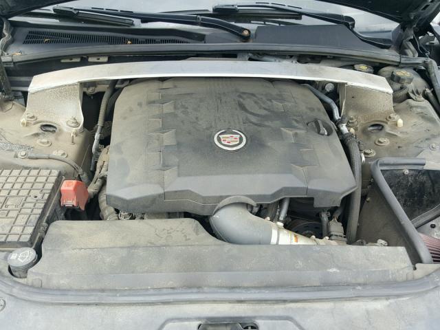 1G6DC1ED0B0156782 - 2011 CADILLAC CTS BLACK photo 7