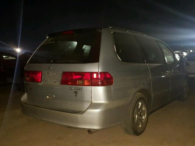 2HKRL18621H614839 - 2001 HONDA ODYSSEY SILVER photo 4