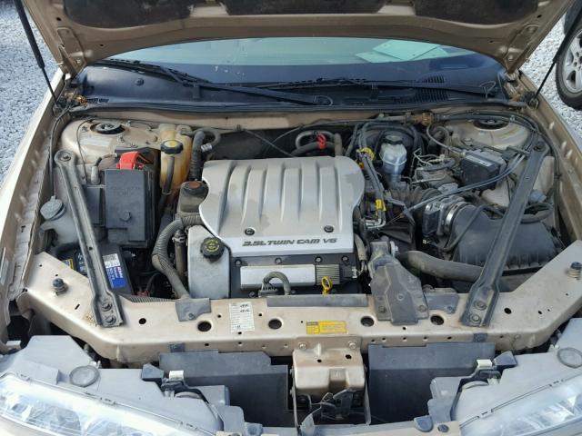 1G3WS52H01F150273 - 2001 OLDSMOBILE INTRIGUE G GOLD photo 7