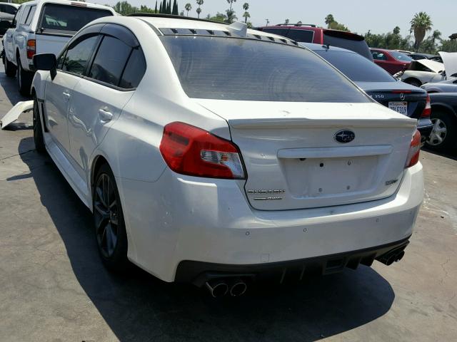 JF1VA1L60J8800878 - 2018 SUBARU WRX LIMITE WHITE photo 3