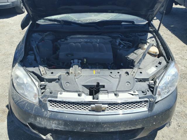 2G1WB5E39E1127225 - 2014 CHEVROLET IMPALA LIM GRAY photo 7