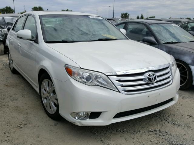4T1BK3DB8BU392765 - 2011 TOYOTA AVALON BAS WHITE photo 1