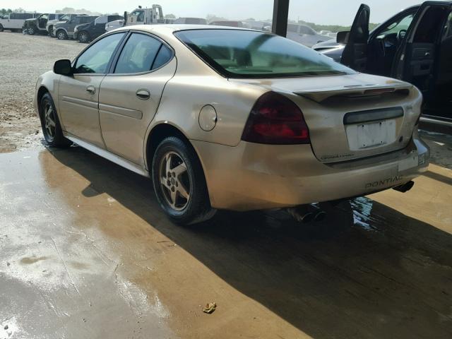 2G2WP522941294594 - 2004 PONTIAC GRAND PRIX ბეჟი ფოტო 3