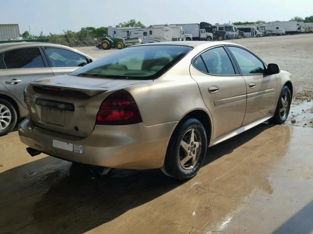 2G2WP522941294594 - 2004 PONTIAC GRAND PRIX ბეჟი ფოტო 4