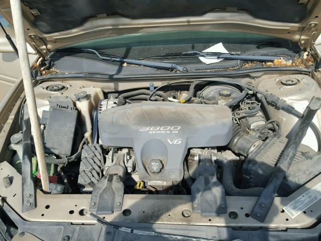 2G2WP522941294594 - 2004 PONTIAC GRAND PRIX ბეჟი ფოტო 7