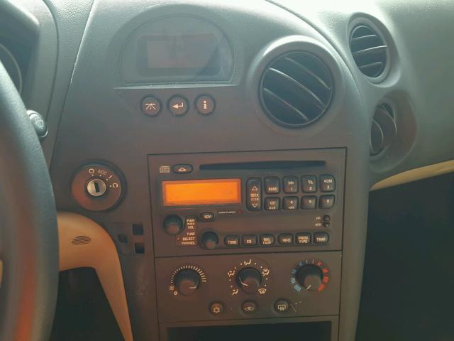 2G2WP522941294594 - 2004 PONTIAC GRAND PRIX ბეჟი ფოტო 9