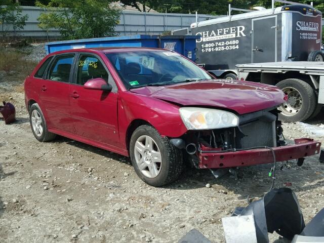 1G1ZT68N97F110479 - 2007 CHEVROLET MALIBU MAX RED photo 1