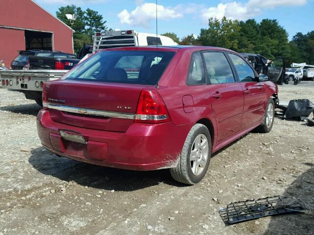 1G1ZT68N97F110479 - 2007 CHEVROLET MALIBU MAX RED photo 4