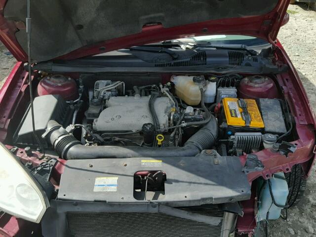 1G1ZT68N97F110479 - 2007 CHEVROLET MALIBU MAX RED photo 7