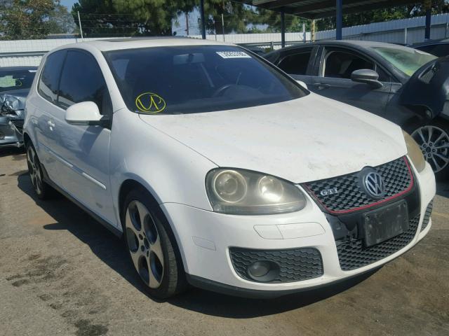 WVWEV71KX6W170100 - 2006 VOLKSWAGEN NEW GTI WHITE photo 1