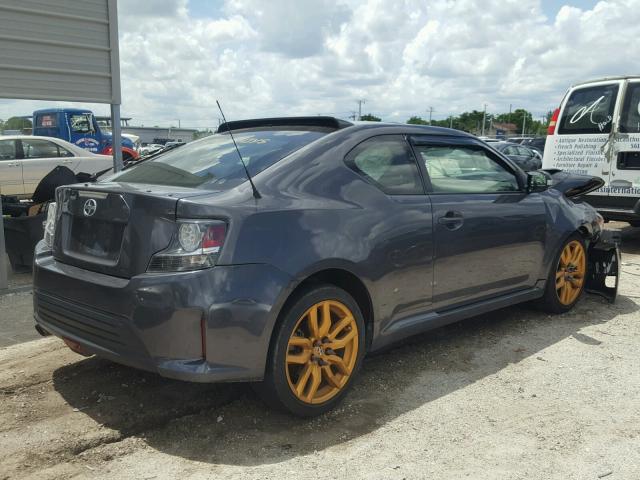 JTKJF5C71GJ017783 - 2016 TOYOTA SCION TC 灰色 照片 4