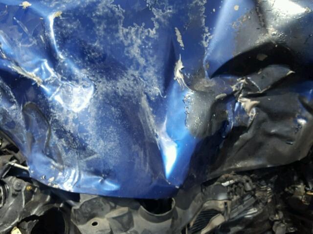 2HGES16304H589724 - 2004 HONDA CIVIC DX V BLUE photo 7