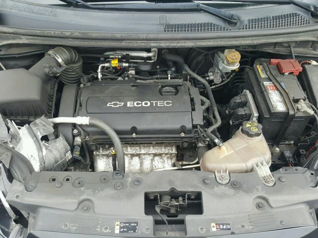 1G1JB6SH0C4101081 - 2012 CHEVROLET SONIC LS GRAY photo 7