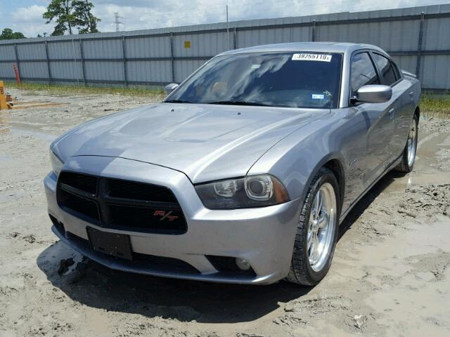 2B3CL5CT3BH520202 - 2011 DODGE CHARGER R/ SILVER photo 2