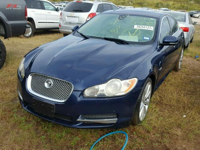 SAJWA0GB2ALR77026 - 2010 JAGUAR XF PREMIUM BLUE photo 2